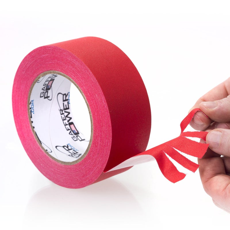 Gaffer Power Real Professional Premium Grade Gaffer Tape Made in The USA | No Residue Heavy Duty Gaffer's Tape | Floor Markings | Labelling |RED 2 in X 30 Yds - Image 2